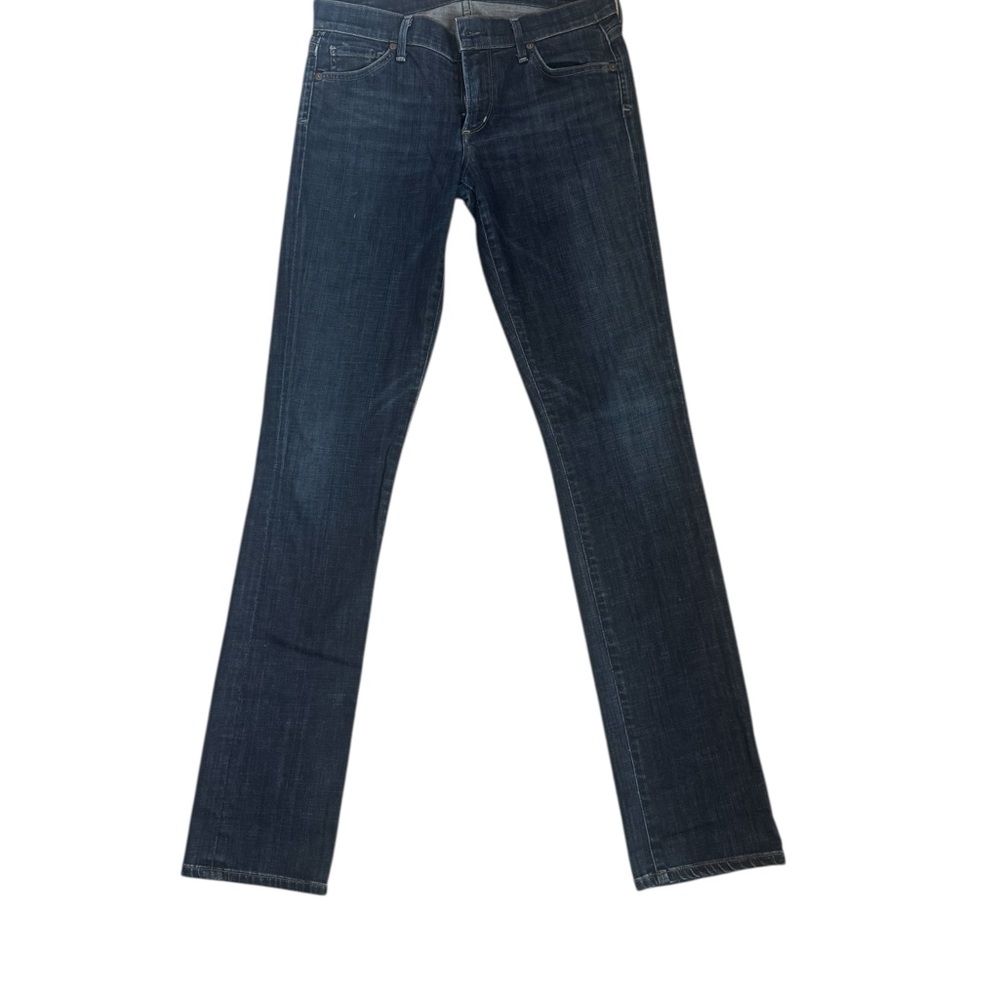 Citizens of Humanity Ava Low Rise Straight Jeans Dark Wash 27